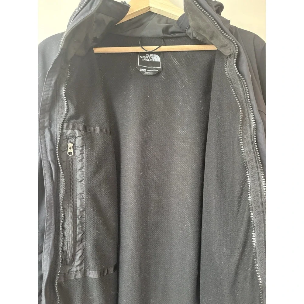 Men's The North Face Hyvent with Mesh Lining Windbreaker Jacket Black Size XL